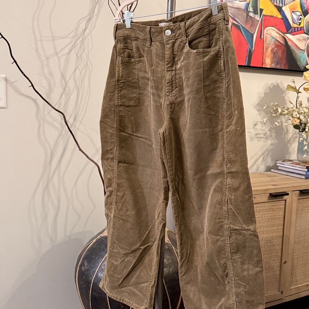 Pilcro Kenna Heritage Mid Rise Barrel Trousers - Picture 4 of 6